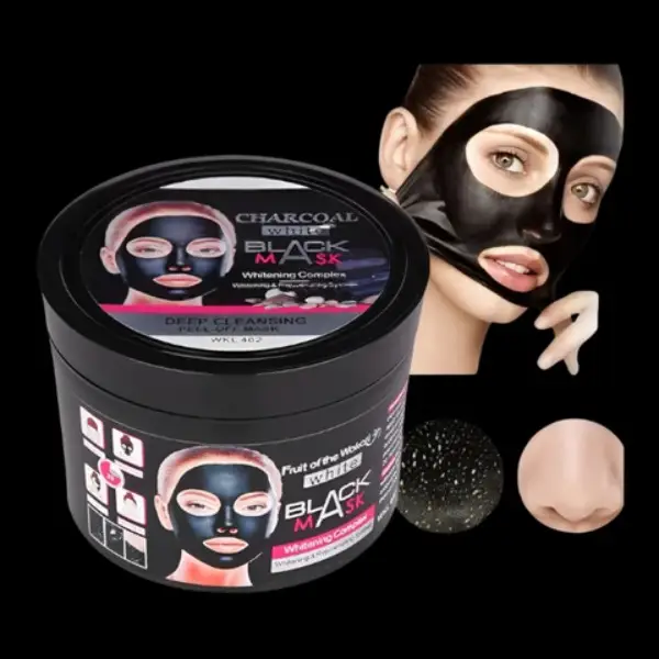 Whitening And Brightening Peel Off Black Head Remover Mask, 300 Ml, 1 Jar