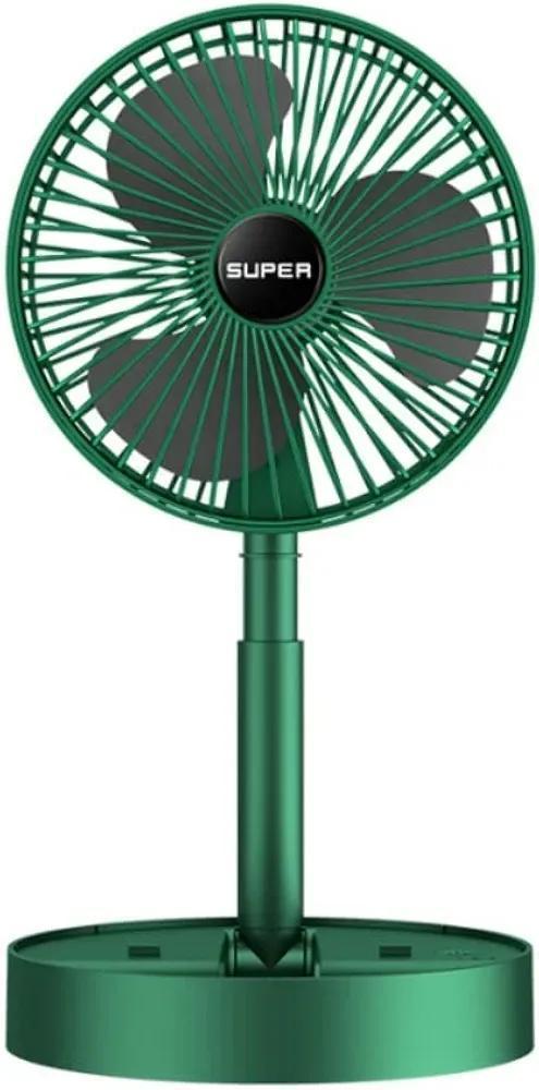 Portable Rechargeable Green Fan for Hot Weather