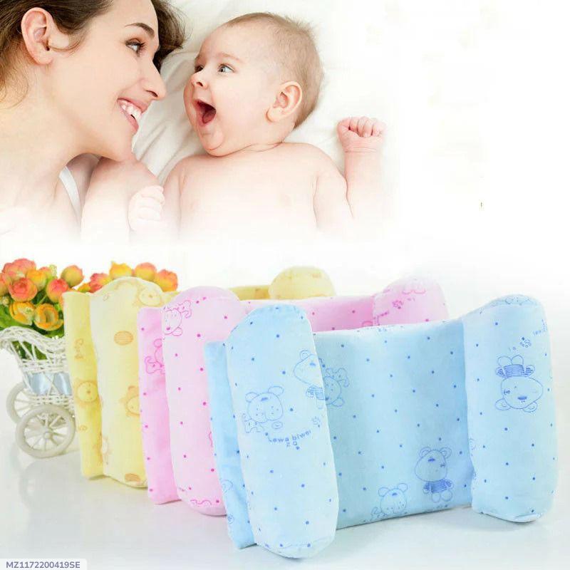 Baby Nursing Pillow Cotton Bear Print Pastel Colors