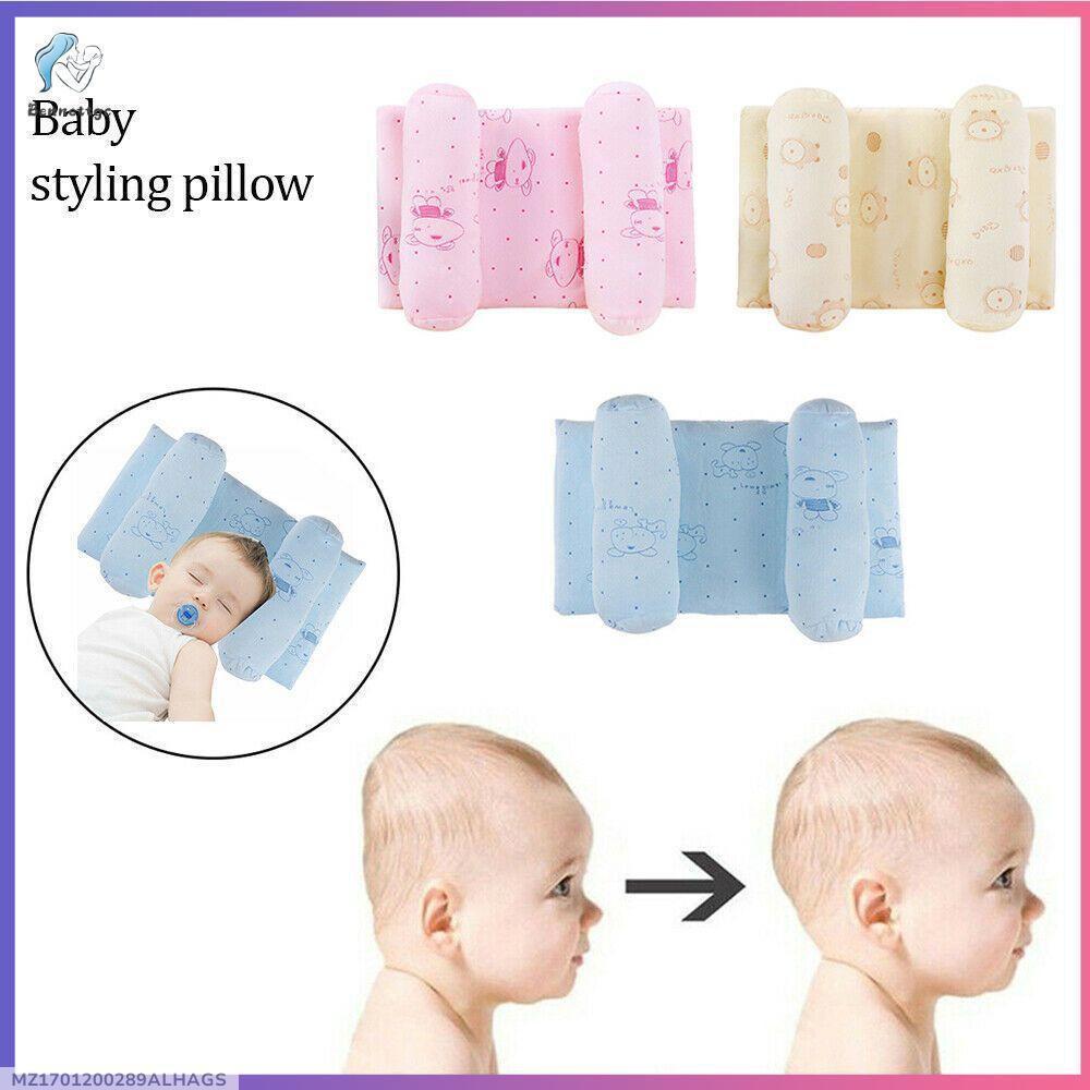 Baby Nursing Pillow Cotton Bear Print Pastel Colors