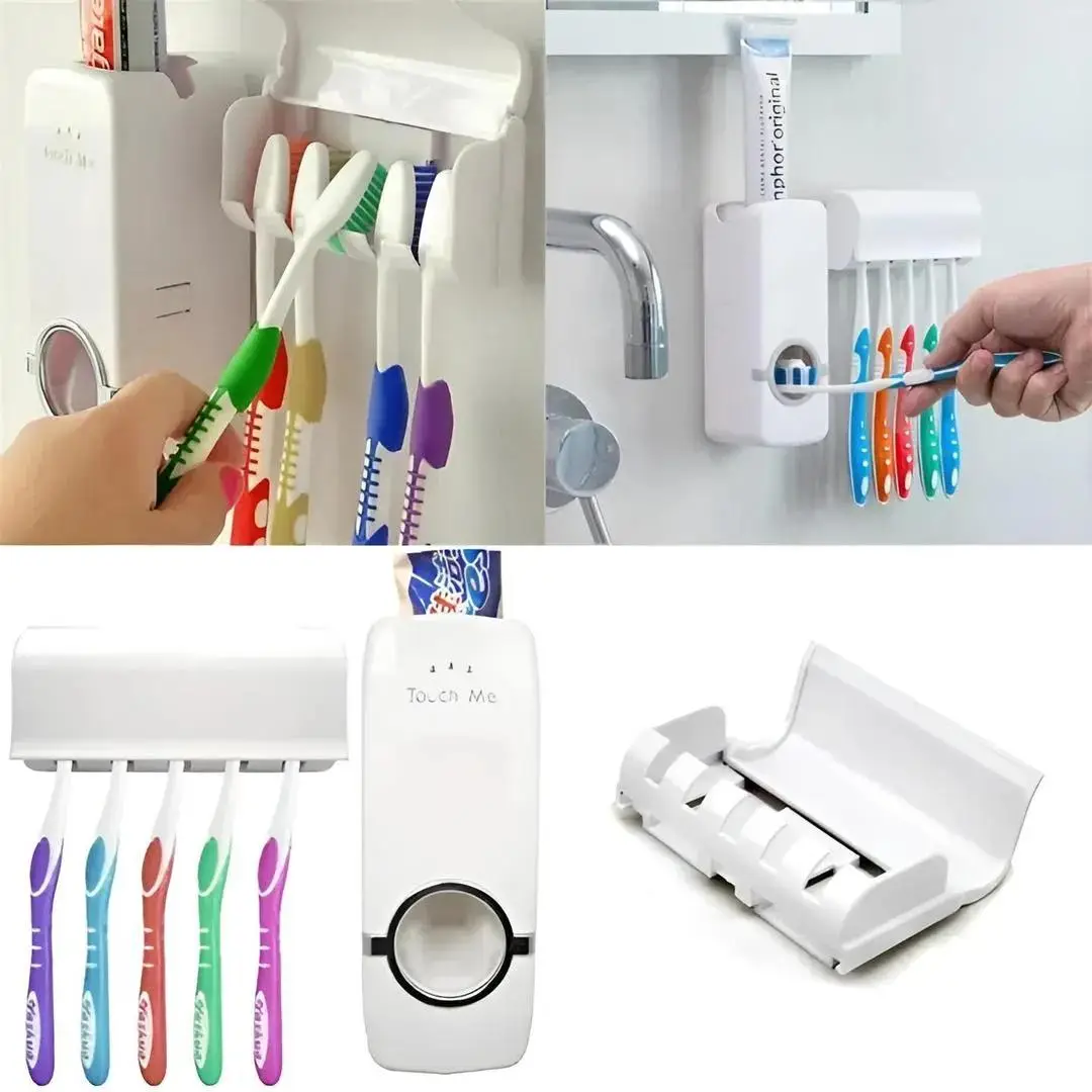 Bathroom Organization Toothpaste Dispenser