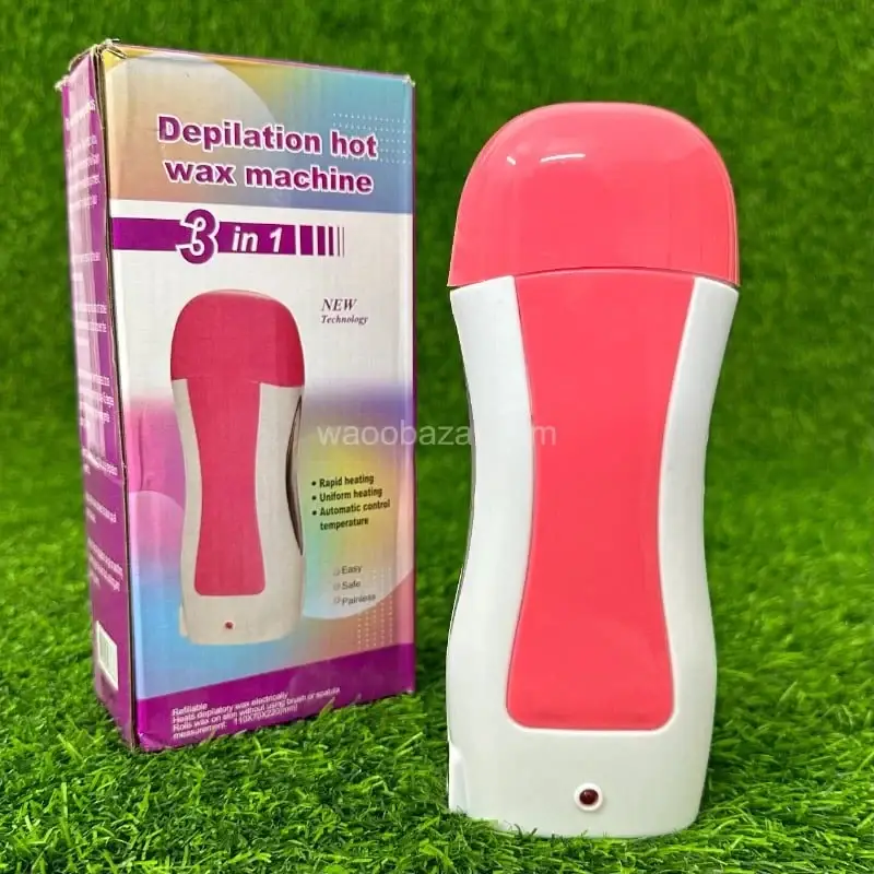 3 in1 deplitation Wax , Experience Smooth, hair-free skin Wax Heater