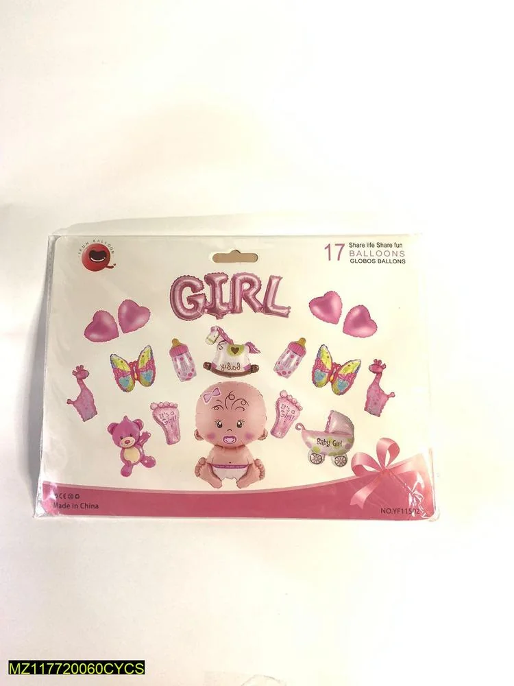 Newborn Baby Girl Theme Birthday Decor