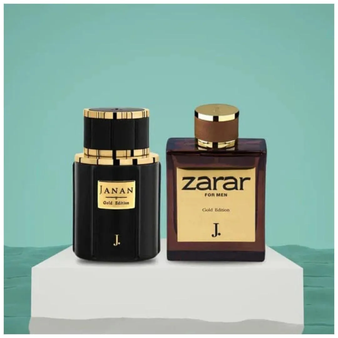 Mood Enhancing Citrus Perfume Set for Men Black