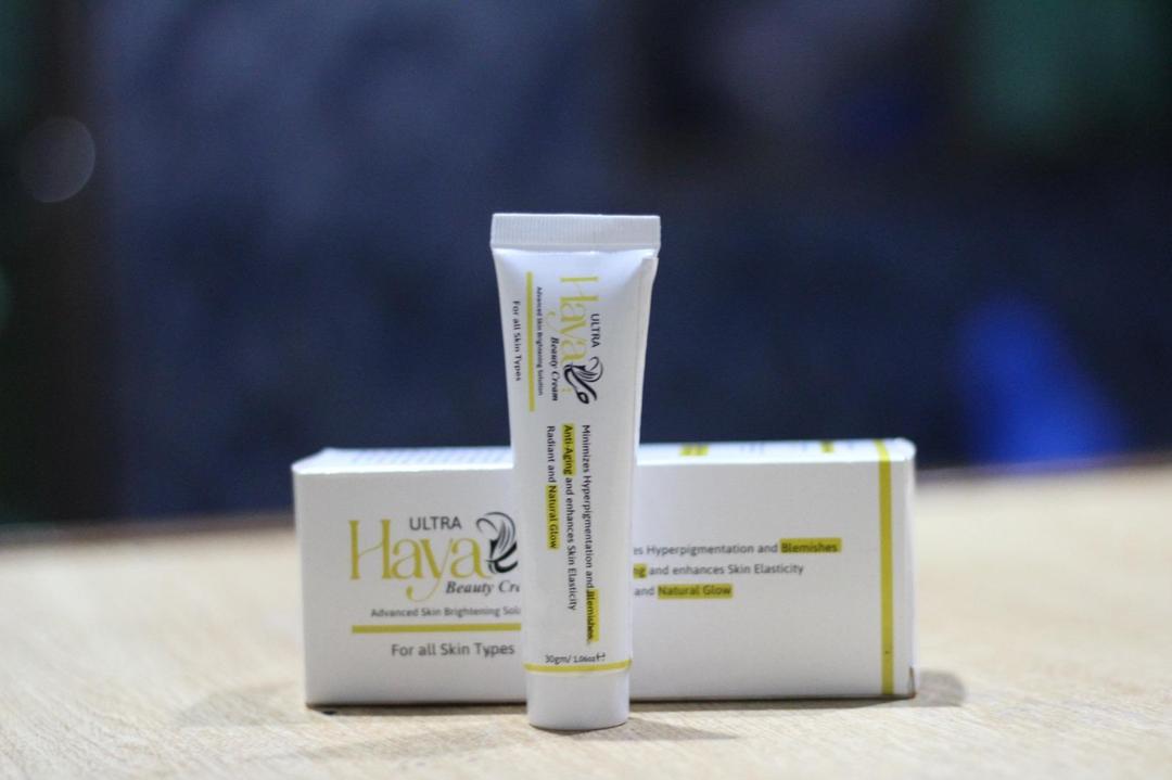 Haya Beauty Cream Whitening Anti-Aging Hydrating Glass Tube