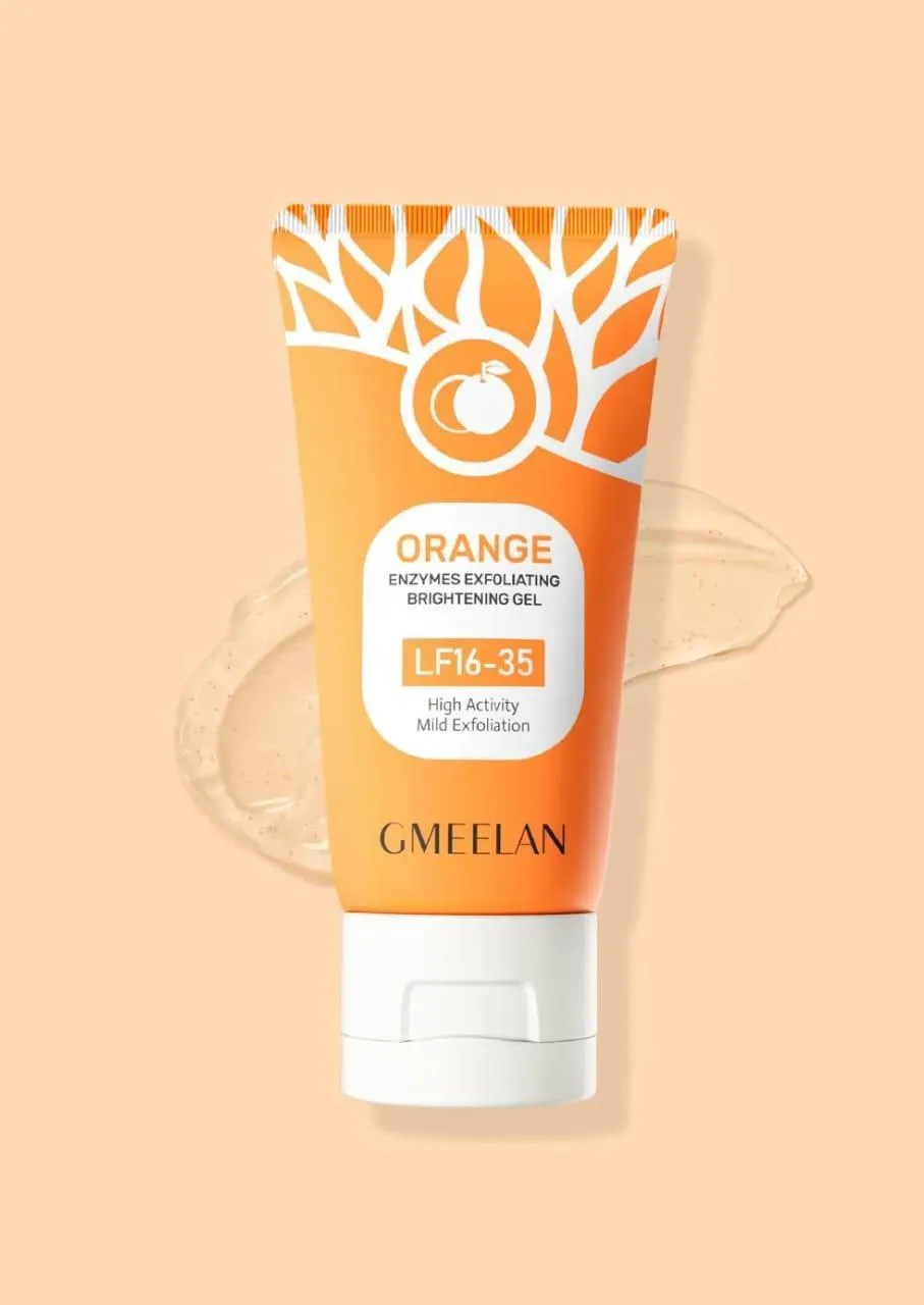 Orange Enzymes Exfoliating Gel for Pakistani Skin