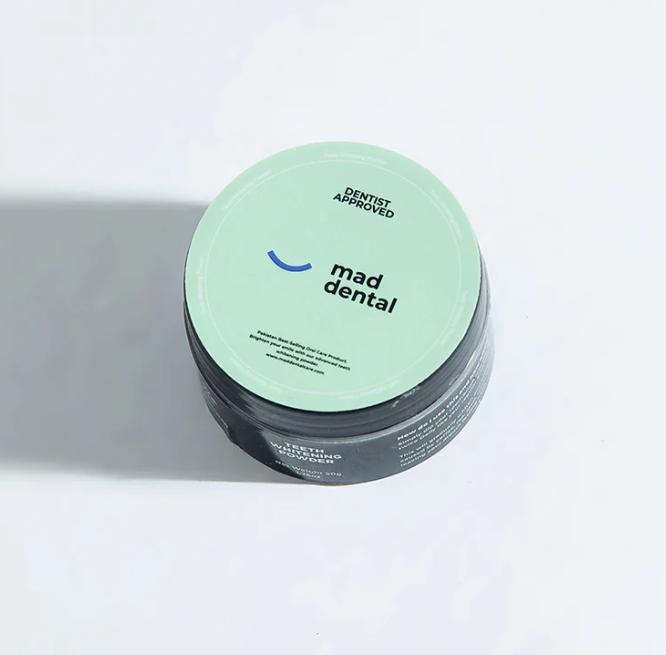Mad Dental Teeth Whitening Powder for Daily Hygiene & Fresh Breath