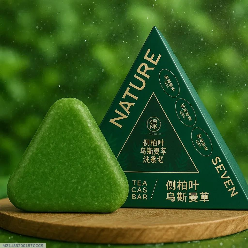 Neem Soap Bar 10ml Synthetic Green Triangle