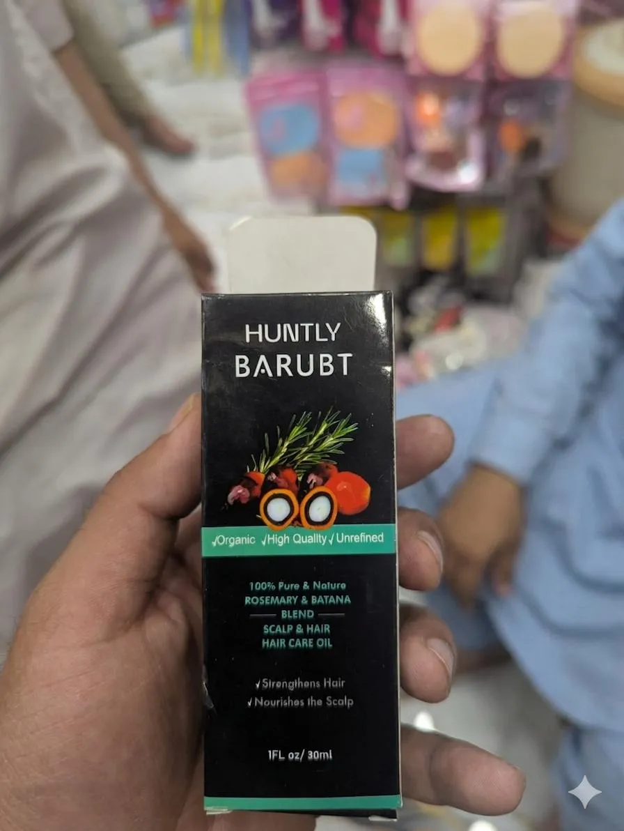 Huntly Barbt 100% Natural Hair Oil 100ml