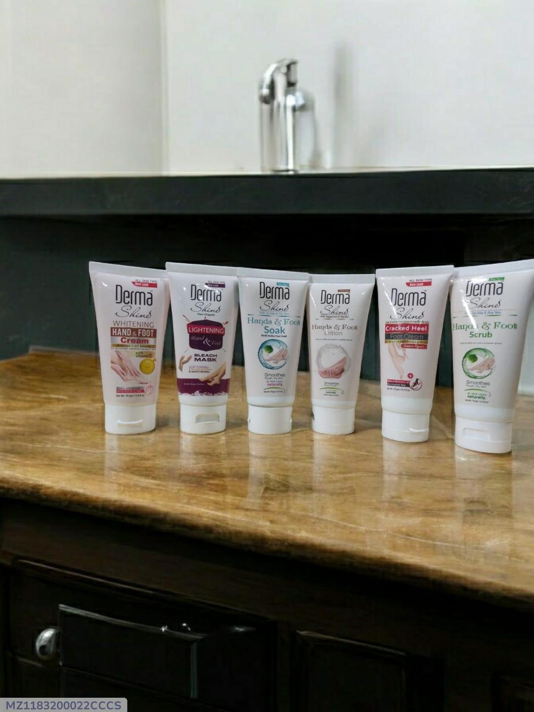Premium Whitening Hand & Foot Cream Set of 6