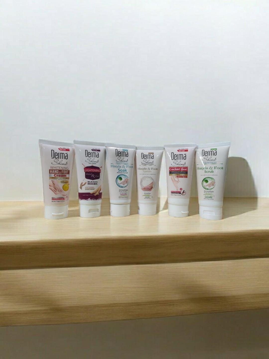 Premium Whitening Hand & Foot Cream Set of 6