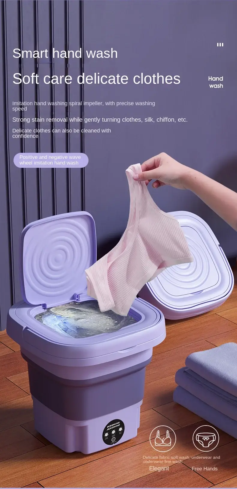 Portable Mini Washing Machine