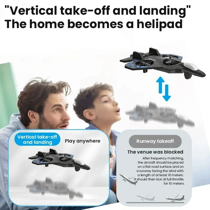 Girl's Plastic Aircraft Toy