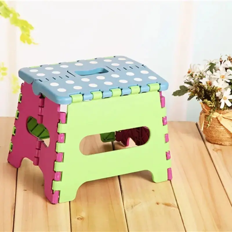 Lightweight And Portable Stepped Toilet Foldable Foot Stool For Children