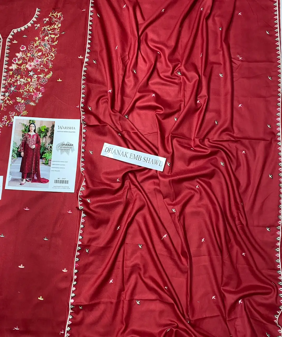 WARISHA Unstitched Women Winter Collection