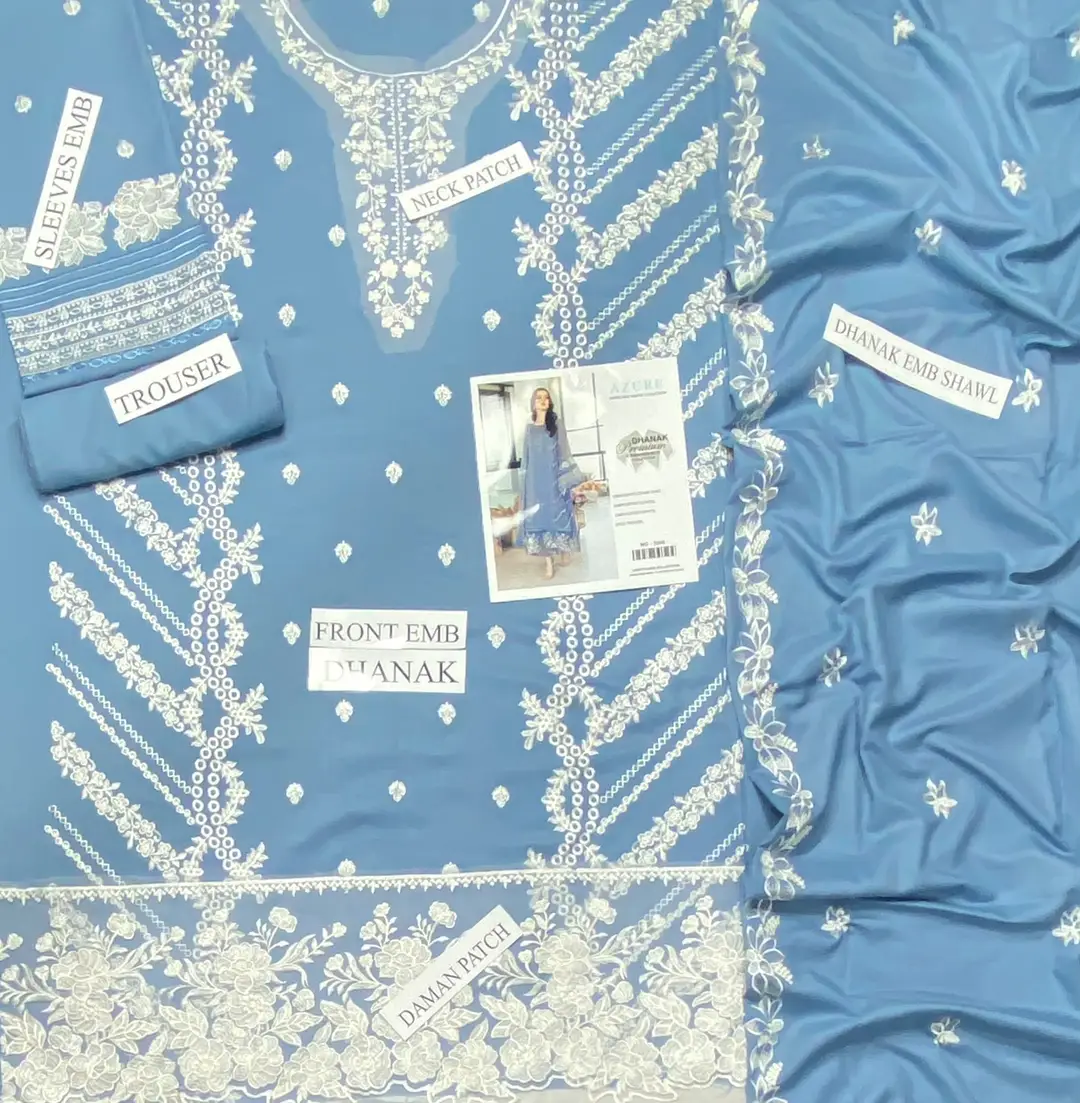 AZURE Unstitched Winter Collection