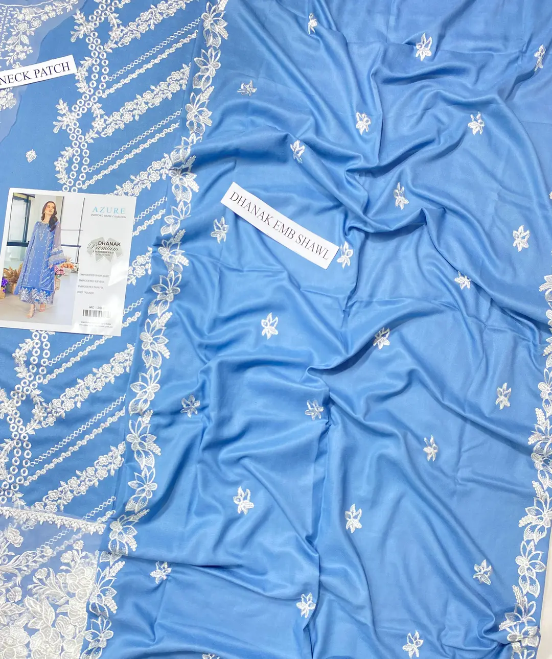 AZURE Unstitched Winter Collection
