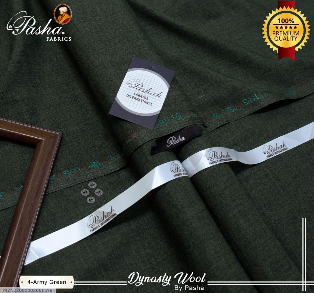 Winter Wool Suit Army Green Pasha Dynasty for Men