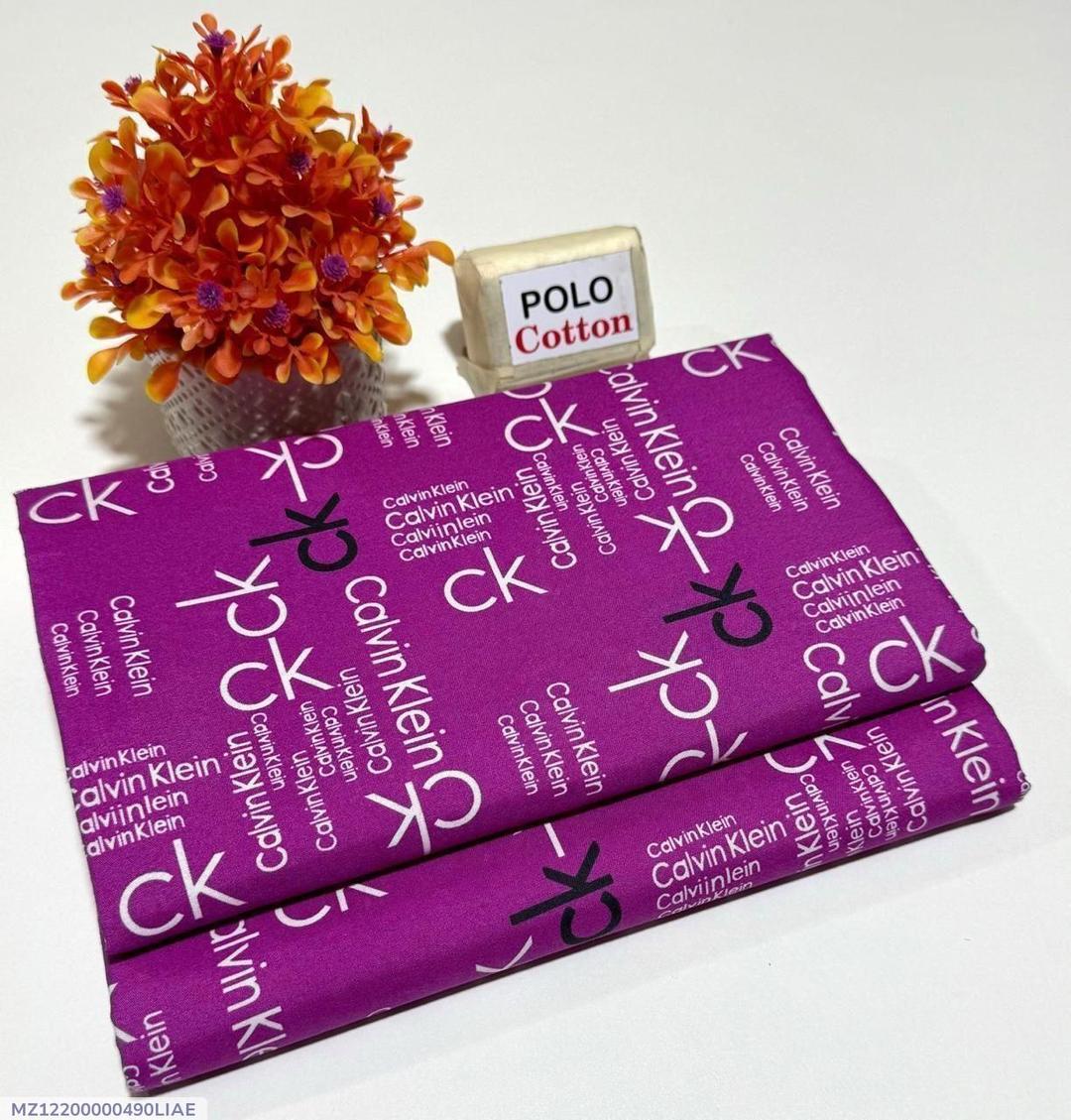 Purple Calvin Klein Women's 2-Piece Suit Set 50ml Polo Cotton