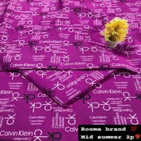 Purple Calvin Klein Women's 2-Piece Suit Set 50ml Polo Cotton