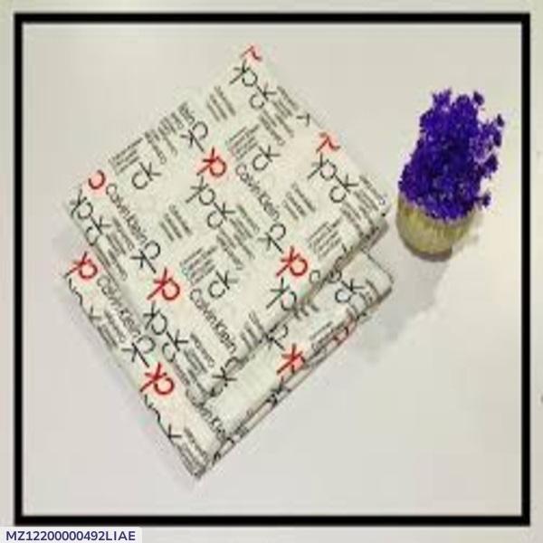 Women Printed Polo Cotton Suit White Red Black 2.5 Gazz