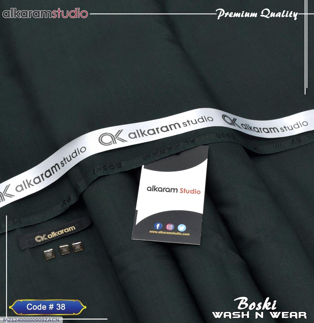 Men's Boski Plain Suit All Season Pakistan