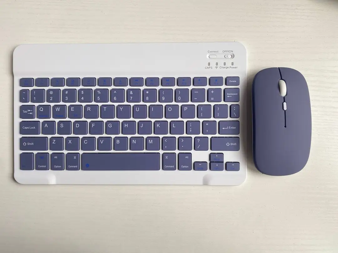 Universal Bluetooth Keyboard Mouse Set with Backlit Keys