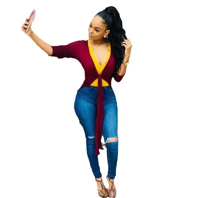 High Waist Ripped Jeans for Women Spring Wear Pakistan