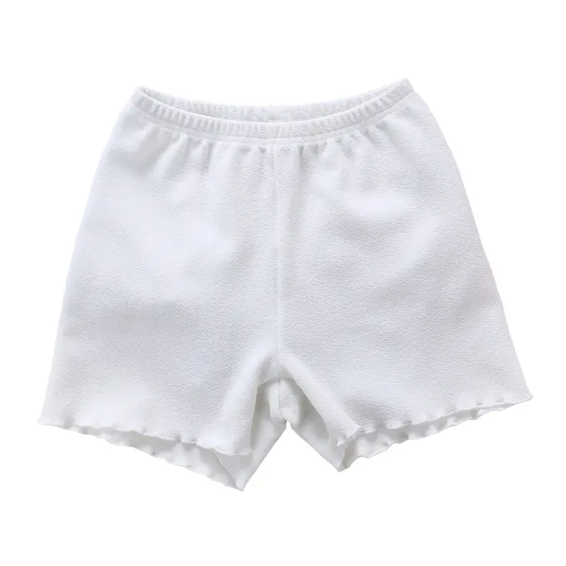 Women Summer Loose Safety Pants White Plus Size Korean Style