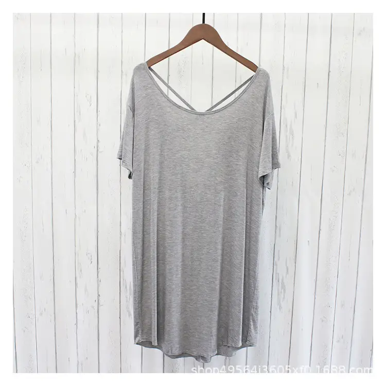Women's Backless V-Neck Dress Multi Color Loose Fit Summer Wear