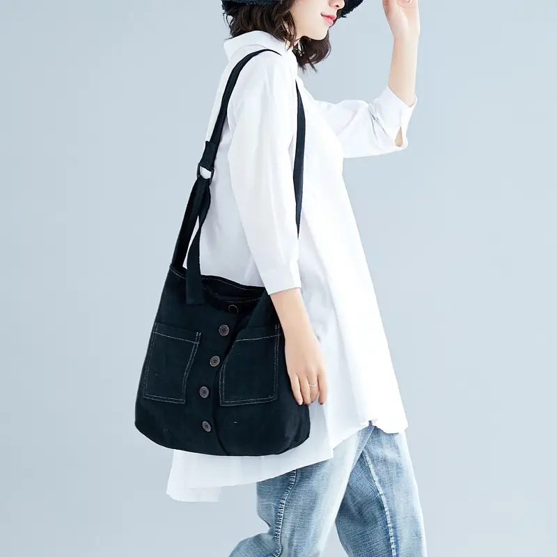 Long Sleeve Shirt Dress White Black Loose Fit Casual Wear