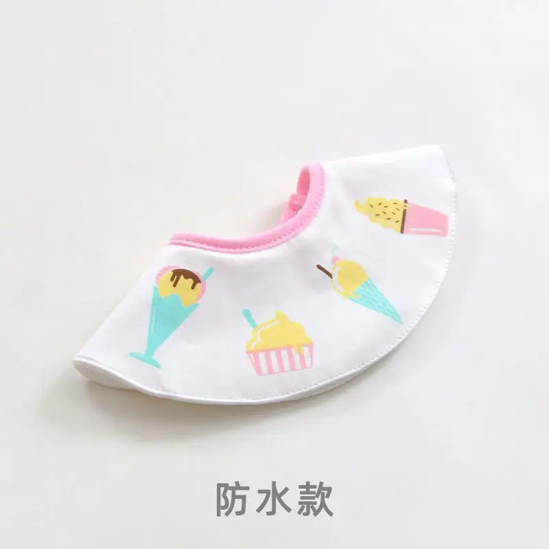 Pure Cotton Waterproof Bibs for Babies - Stylish Designs