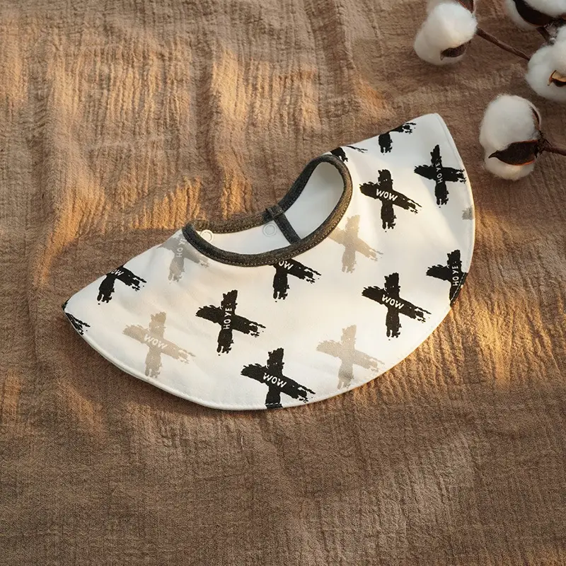 Pure Cotton Waterproof Bibs for Babies - Stylish Designs