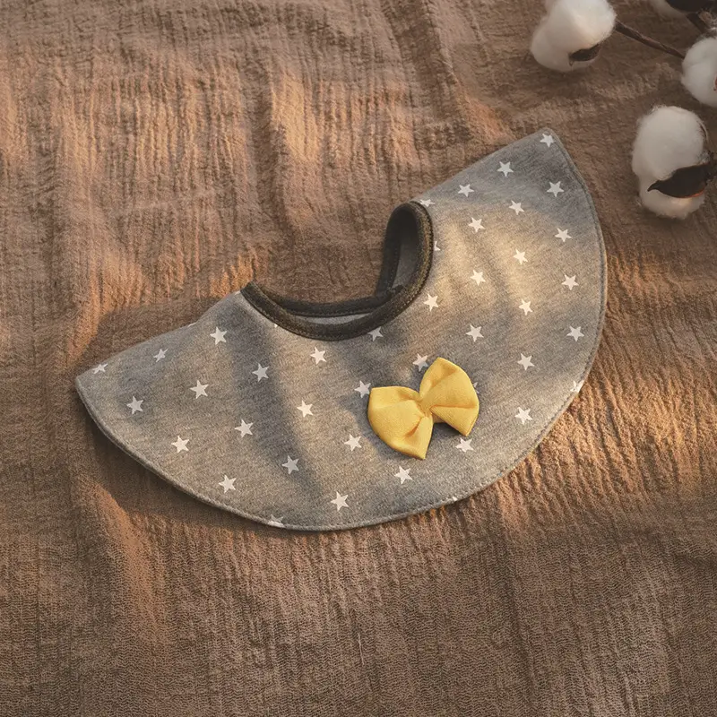 Pure Cotton Waterproof Bibs for Babies - Stylish Designs