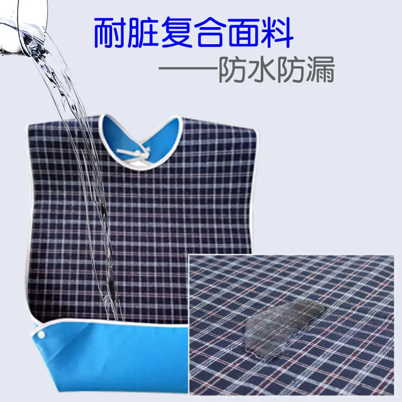 Waterproof Tuxedo Bib with Bow Tie Design