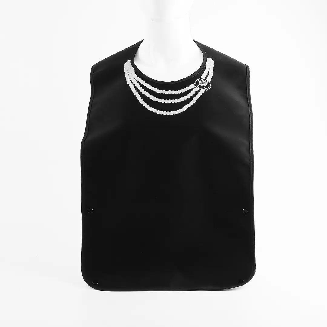Waterproof Tuxedo Bib with Bow Tie Design