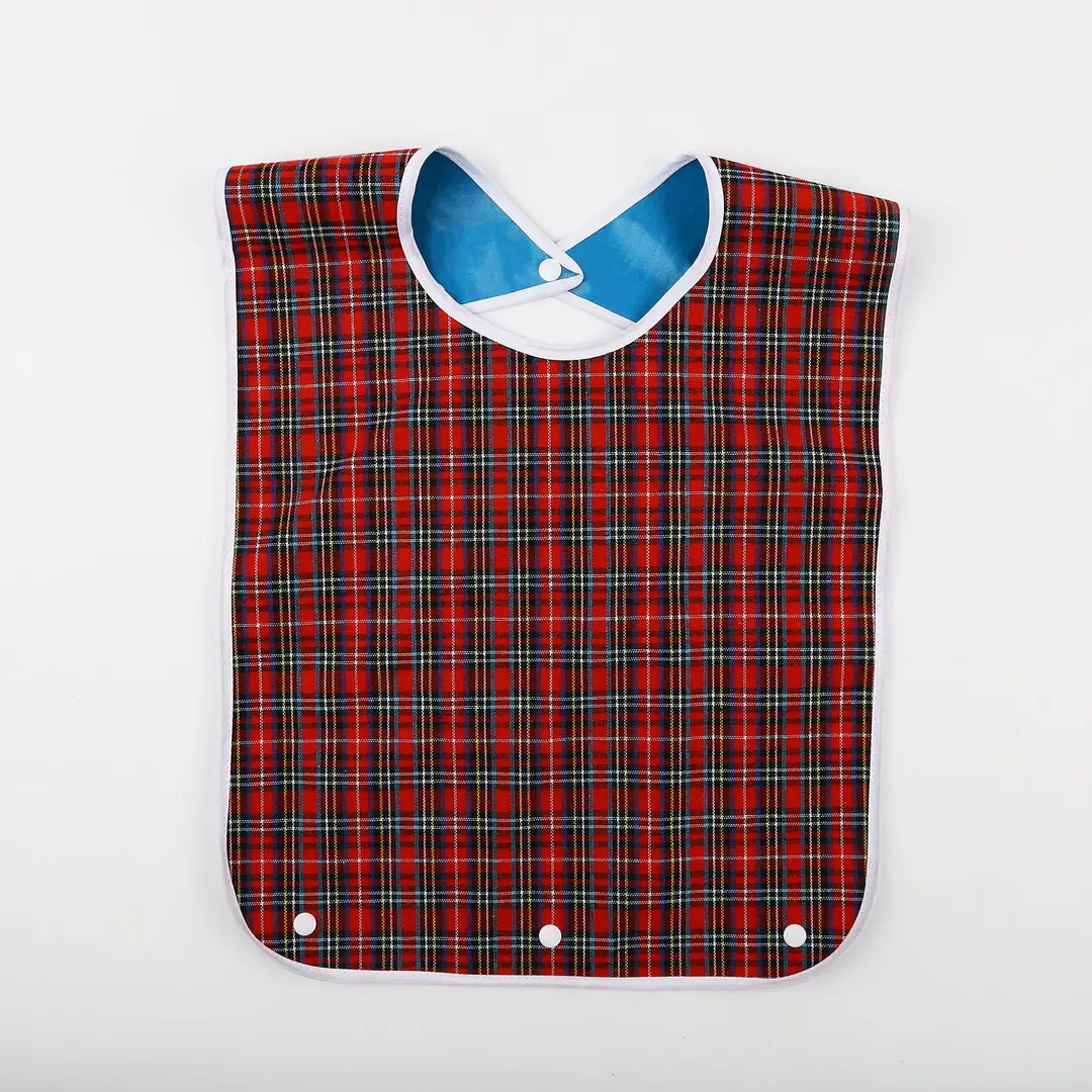Black Tuxedo Bib with Bow Tie Design for Adults