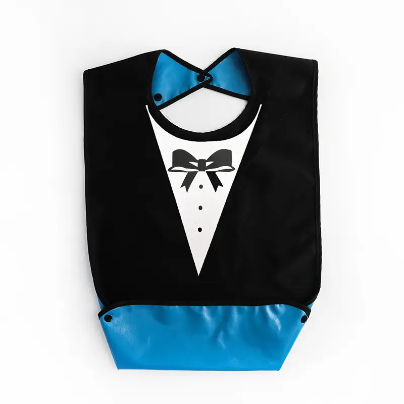 Tuxedo Bib with Bow Tie Waterproof Oversized Fit