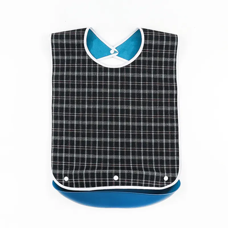 Waterproof Bib for Elderly Men Women Daily Use