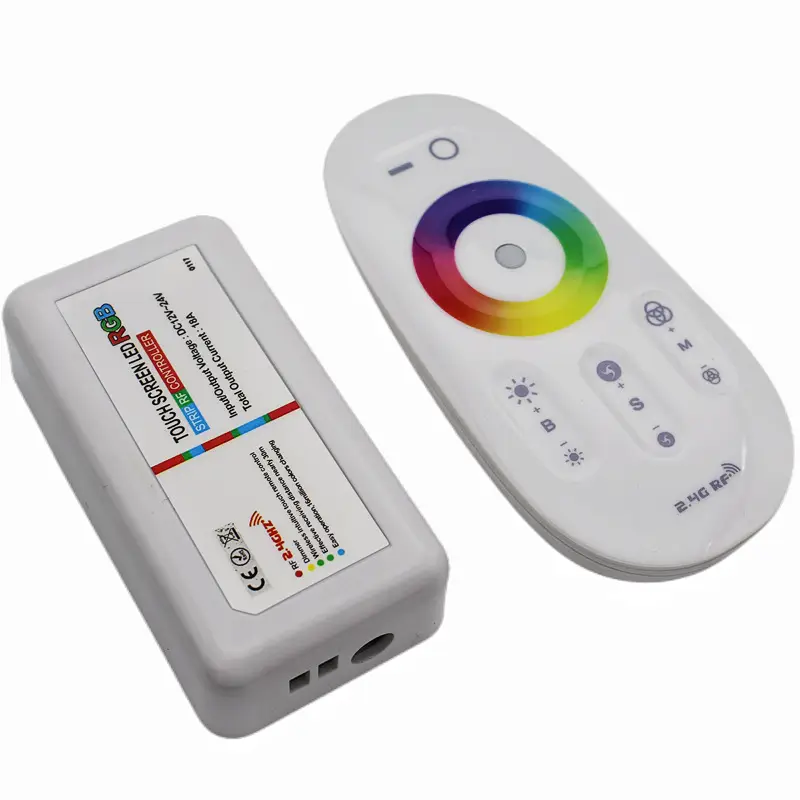 2.4G Touch RGB LED Strip Controller 12-24V Remote