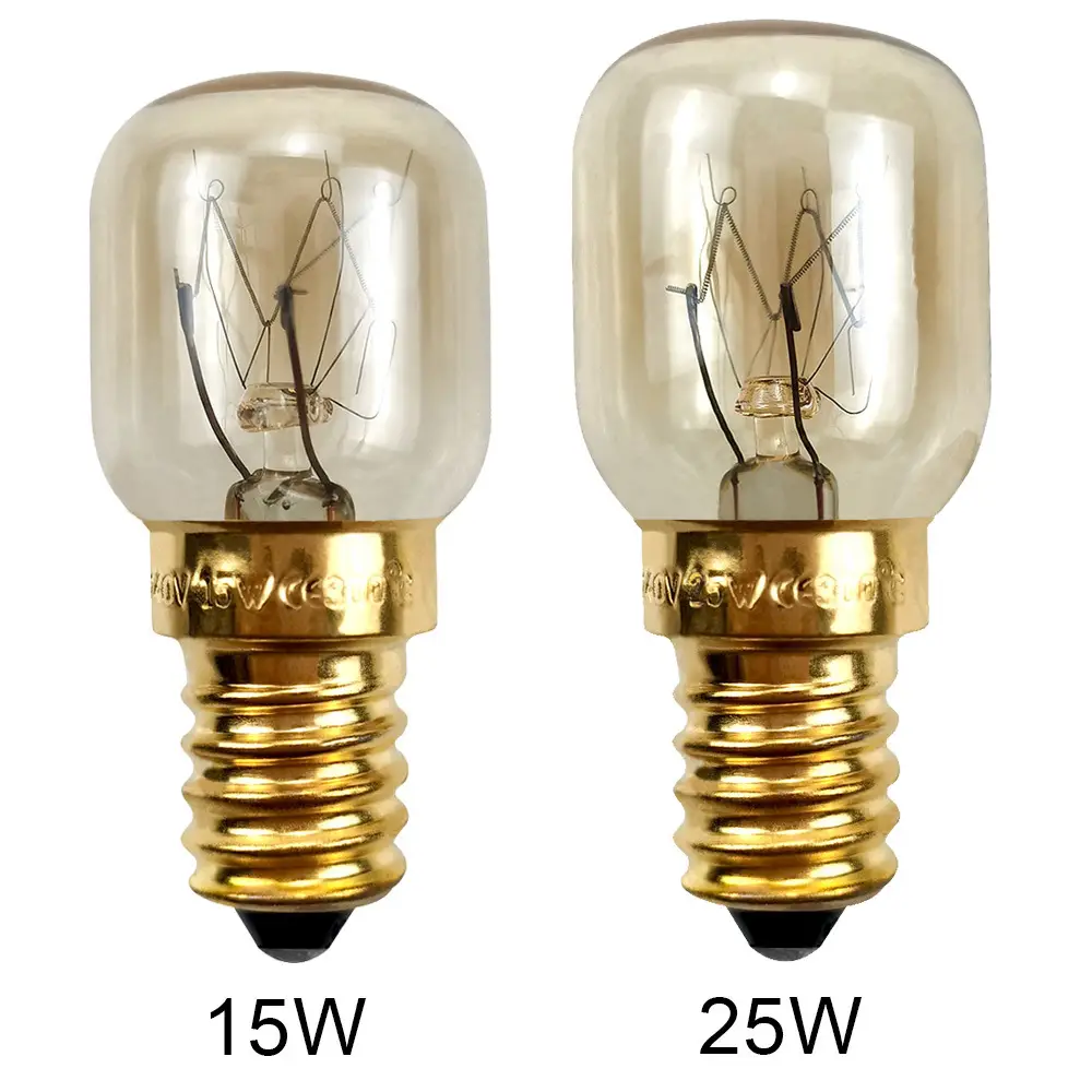 Oven Bulbs 300°C Resistant E14 Small Screw