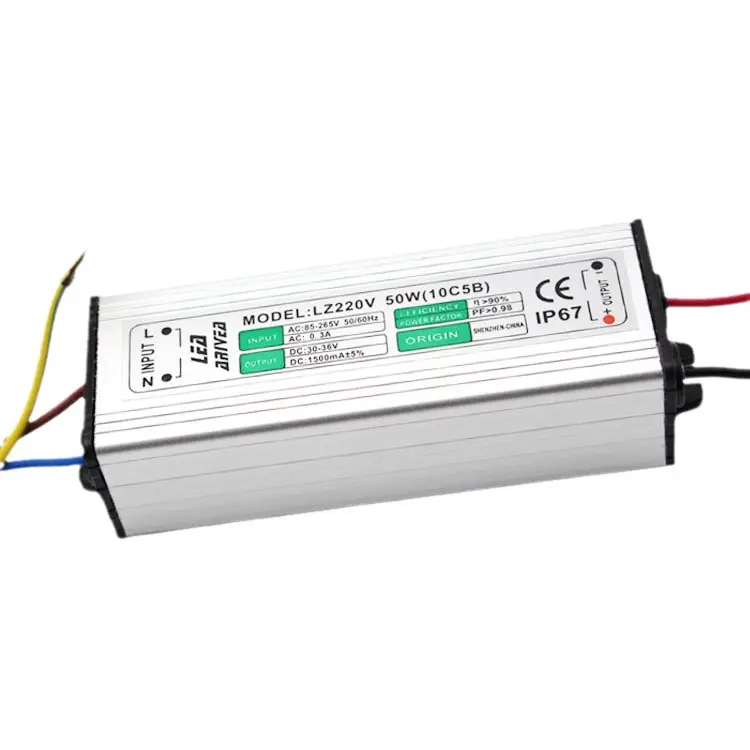 10-50W LED Driver IP67 Waterproof Constant Current