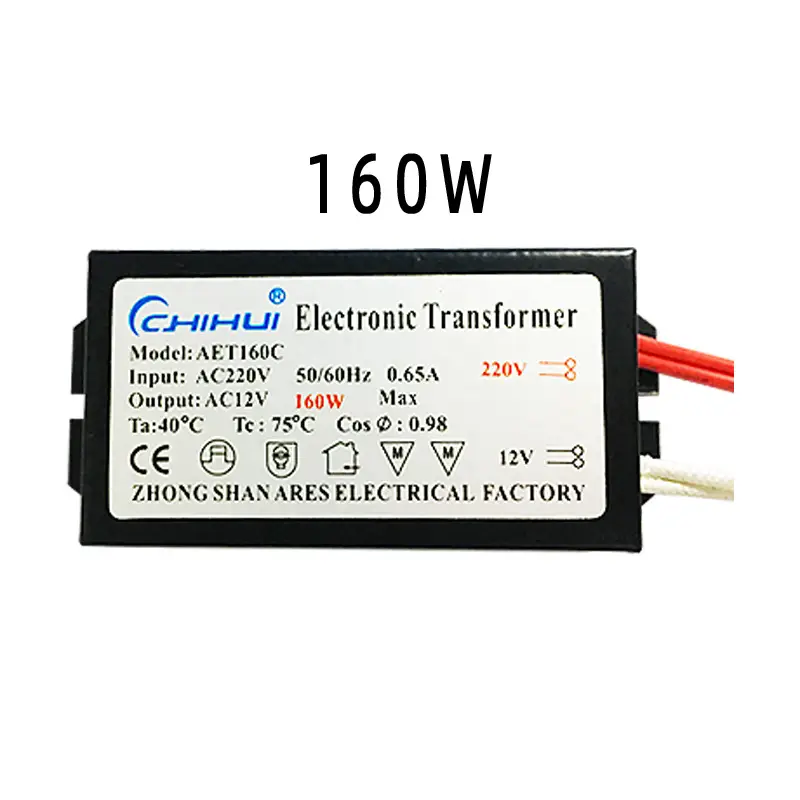 High Efficiency 12V Halogen Lamp Transformer AC220V