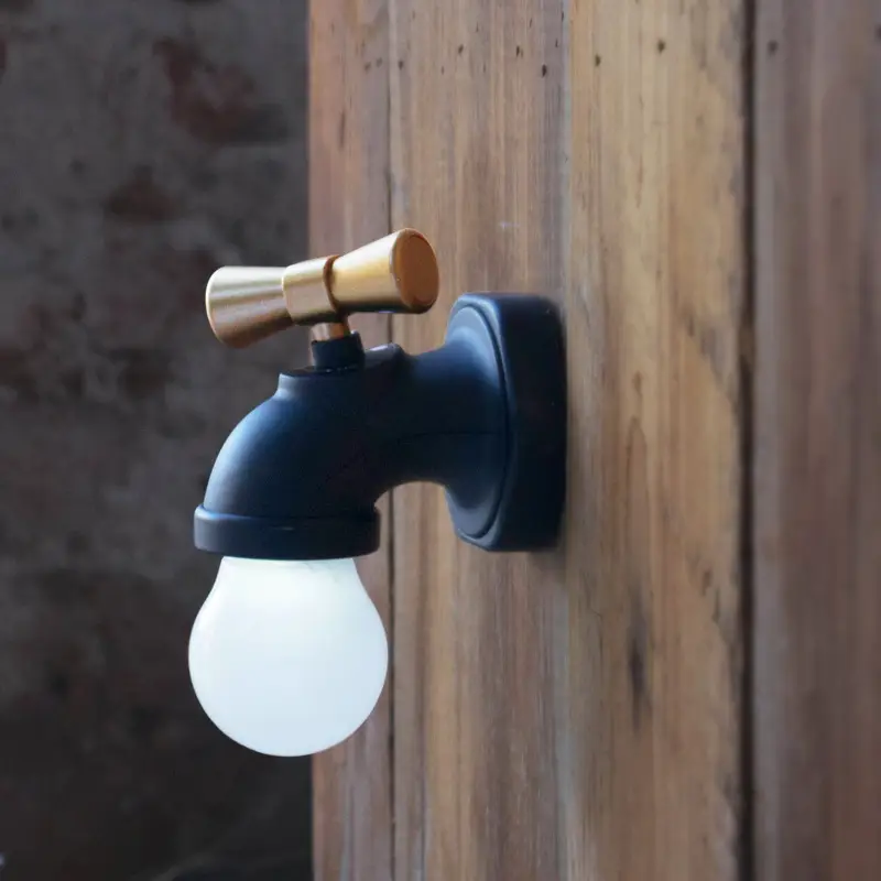 Touch & Voice Activated Night Lamp with Rechargeable Battery