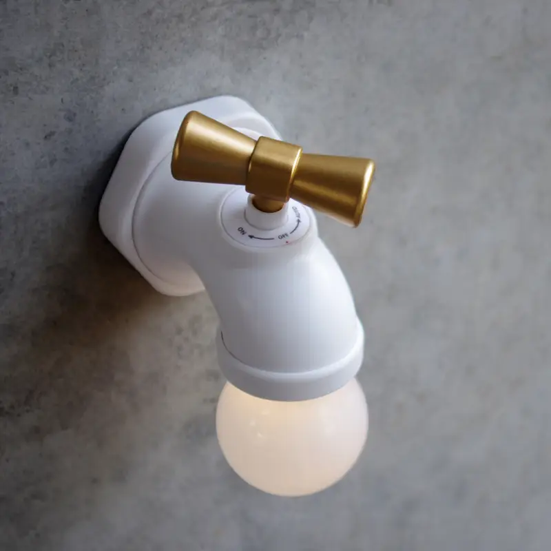 Touch & Voice Activated Night Lamp with Rechargeable Battery