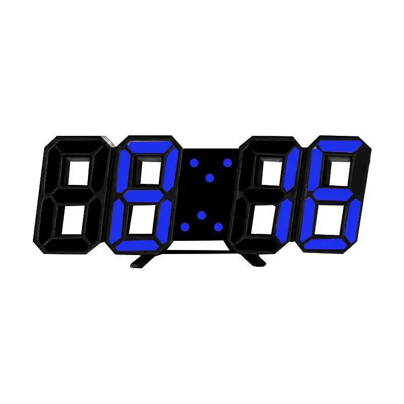 3D LED Digital Wall Clock USB Korean Style