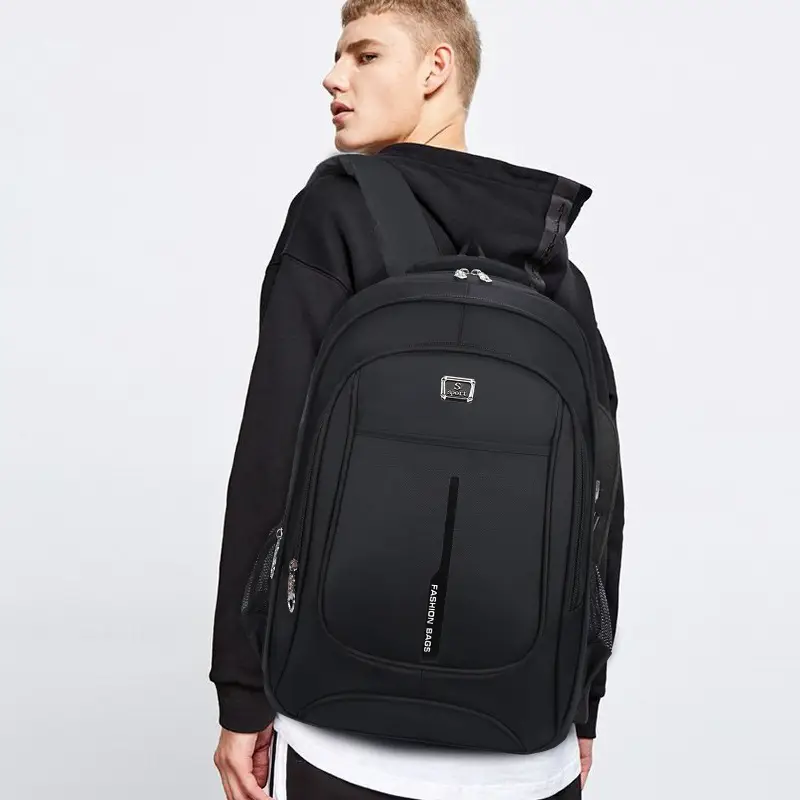Men's Large Capacity Fashion Backpack for Travel & School