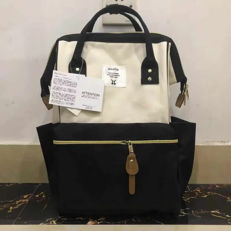 Women's Multi-Functional Backpack Black Durable Stylish