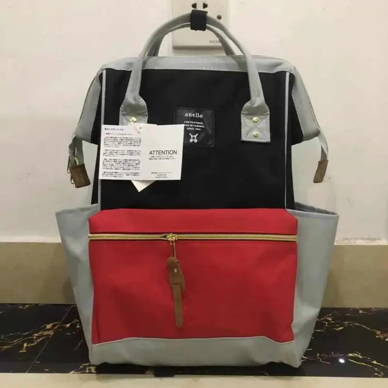 Women's Multi-Functional Backpack Black Durable Stylish