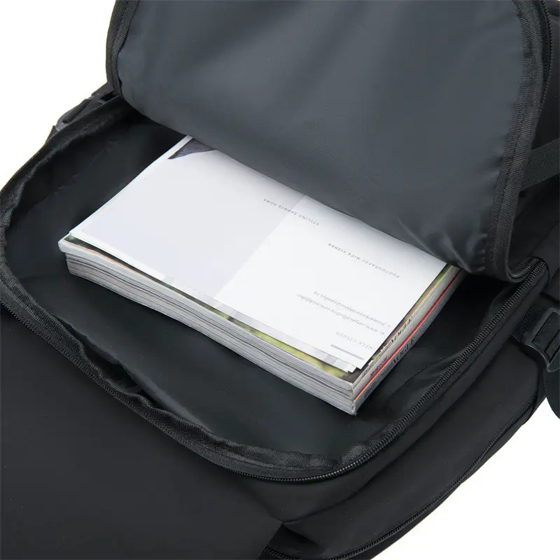 Men's Waterproof Casual Business Backpack Black